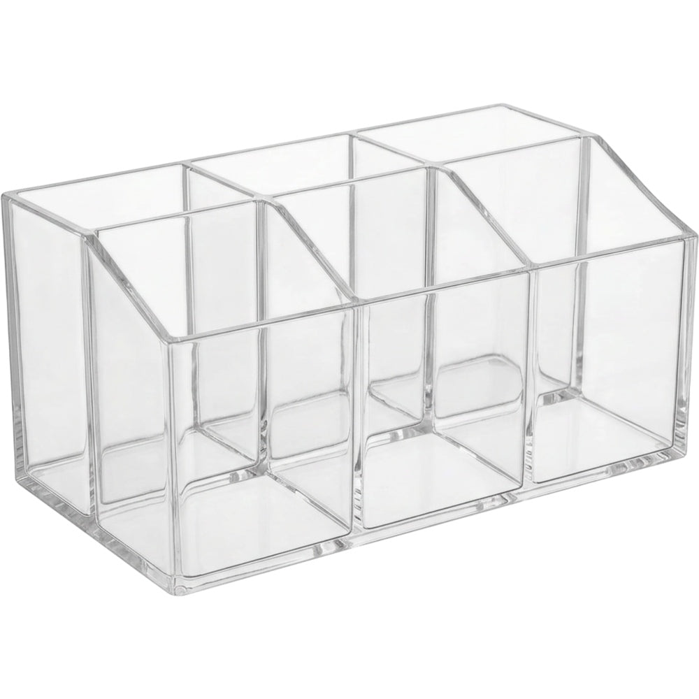 Zvka Clear Acrylic Desk Organizer 5 Compartments - Product view