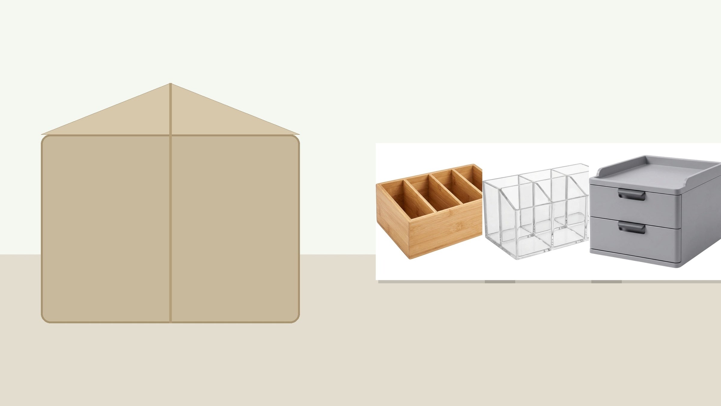 Zvka Desktop Storage Boxes